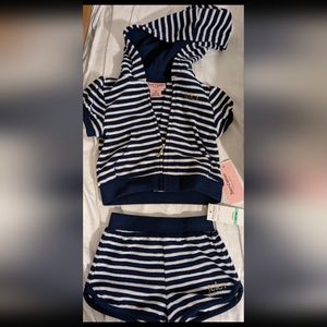 18mo toddler Juicy Couture terry hoodie set